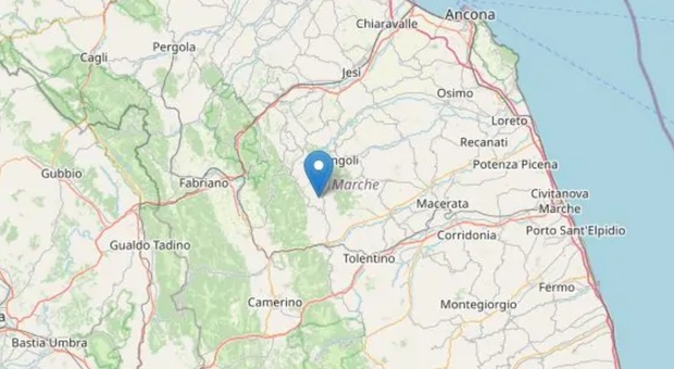 Terremoto nelle Marche, paura a Macerata: scossa di magnitudo 3.4 avvertita anche sul litorale