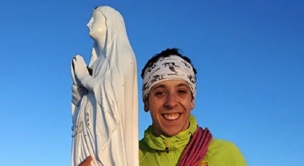 Francesco Lorenzi, 33 anni, prima guida alpina della Valcellina