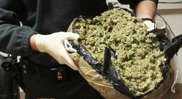 Due chili di marijuana in garage: a processo 33enne di Pagani