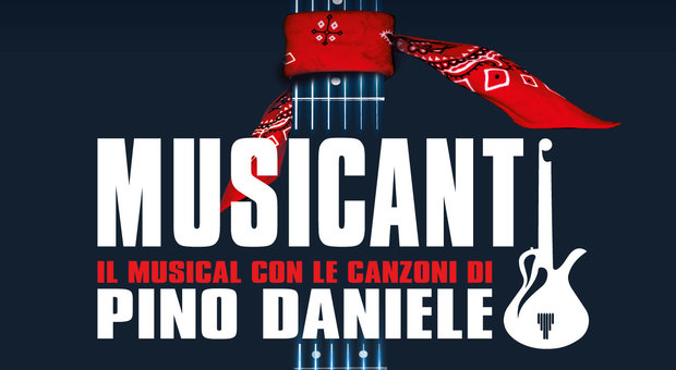 «Musicanti», il musical omaggio a Pino Daniele in regalo con il Mattino martedì 27 novembre
