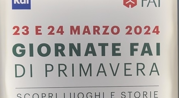 Giornate FAI di Primavera, il 23 e 24 marzo aperti 750 luoghi speciali in 400 città italiane