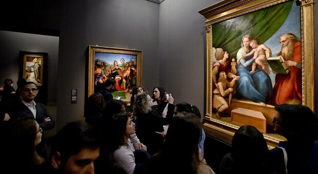 L'inaugurazione della mostra Gli spagnoli a Napoli al museo di Capodimonte