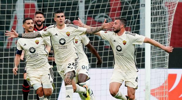 Il Milan si inchina alla Roma (0-1): Mancini segna e Svilar salva il risultato