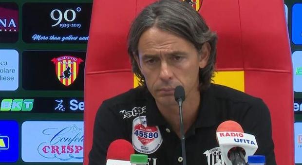 Pippo Inzaghi: «Finiamo il torneo, il Benevento è già in serie A»