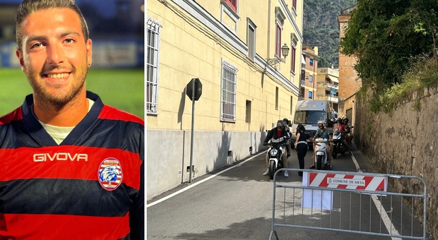 Schianto in scooter sulla Costiera: morto calciatore 23enne
