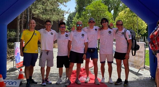 Foto squadra Triathlon di Benevento