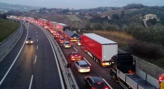 Autostrada e statele 16: torna l’inferno in Abruzzo