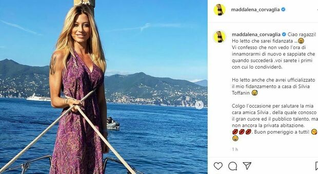 Maddalena Corvaglia smentisce le voci sul presunto fidanzamento con Berlusconi: «Non sono innamorata di nessuno»