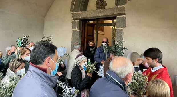 Benedizione delle Palme a Capri nell’orto-giardino di San Michele