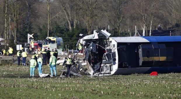 Incidente ferroviario in Olanda: un morto e sei feriti