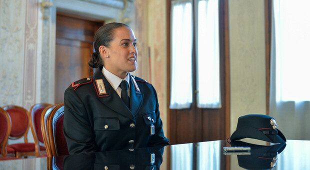 Alessandra Prosdocimo, carabiniera a Cison