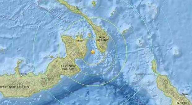 Terremoto in Papua Nuova Guinea forte scossa in mare: è allerta tsunami