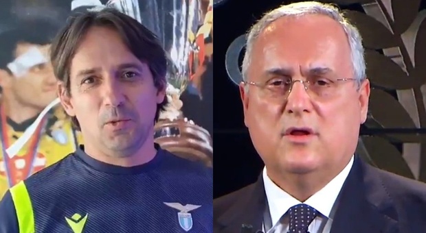 La Lazio compie 121 anni, il presidente Lotito: «Non dimentichiamo le nostre radici» Inzaghi: «Siamo forti!»