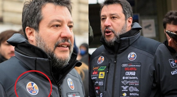 Salvini contestato in Polonia, il mistero del giaccone con gli sponsor: ecco a chi appartiene