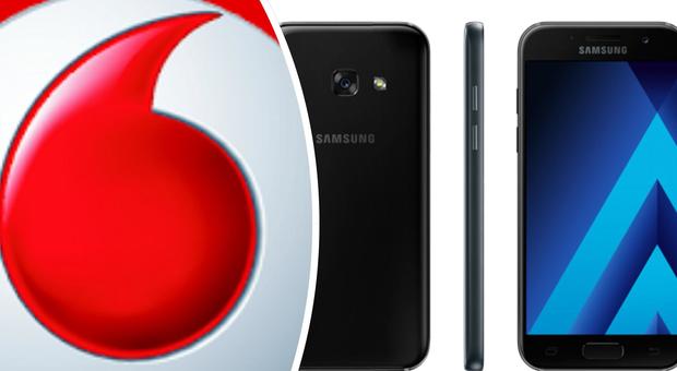 Black Friday, Vodafone regala un Samsung Galaxy A3