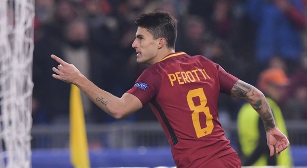 Roma, dal Genoa al Qarabag, l'urlo Champions ha il nome di Diego Perotti