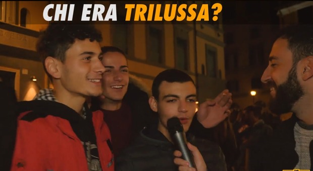 «Chi era Trilussa?» Le risposte dei ragazzi a Trastevere diventano virali