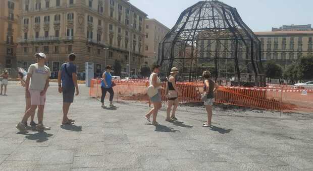 immagine Venere incendiata a Napoli: «Prime adesioni alla raccolta fondi»