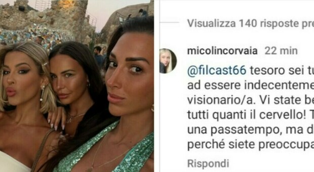 Oriana Marzoli e Daniele Dal Moro amore finito: Nicole e Micol accusate dagli hater. La replica: «Vi state bevendo il cervello»