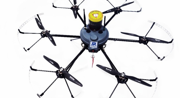 Un drone di Skyrobotic