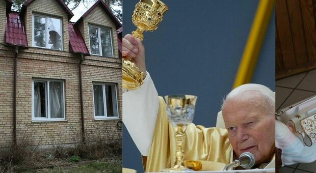 «I russi hanno rubato il calice di Papa Wojtyla»: saccheggiato un seminario vicino Kiev