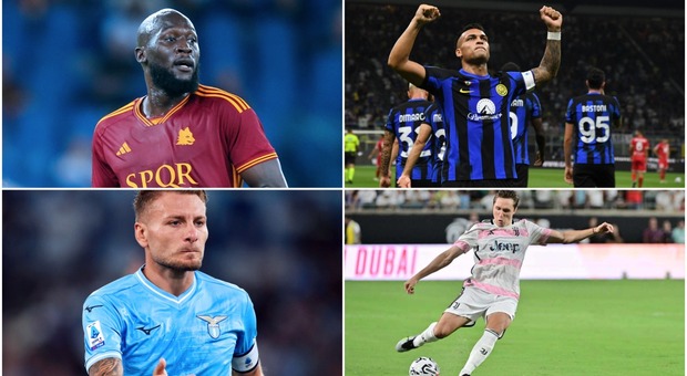Probabili formazioni Serie A: Monza-Juventus, Lazio-Cagliari, Milan-Frosinone, Sassuolo-Roma, Napoli-Inter