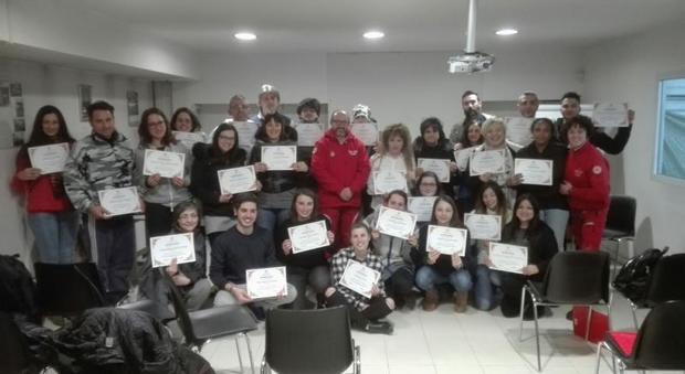 Trenta nuovi volontari per la Croce Rossa Italiana del Comitato di Foligno