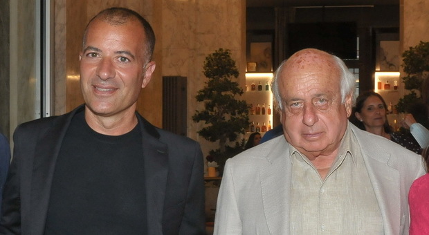 Saverio Sticchi Damiani con Renè De Picciotto