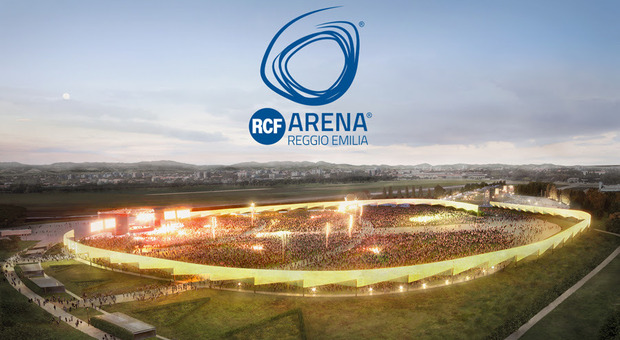 RCF Arena di Reggio Emilia la più grande venue in Europa: l'inaugurazione slitta al 2021