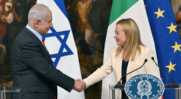 Netanyahu-Meloni, impegno sull'energia «Più gas per l'Italia»