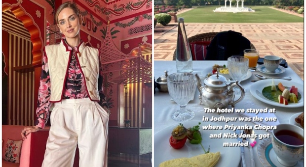 Chiara Ferragni, il viaggio in India e l'hotel a Jaipur: «Ecco quali vip si sono sposati qui»