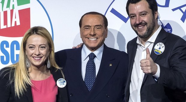 Salvini-Berlusconi-Meloni, vertice sulle alleanze nelle regioni e coordinamento in Parlamento
