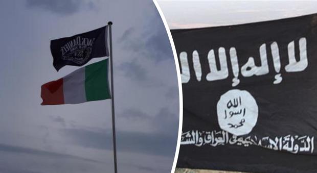 Mette una bandiera del Jack Daniel's sul balcone, i vicini la scambiano per quella dell'Isis