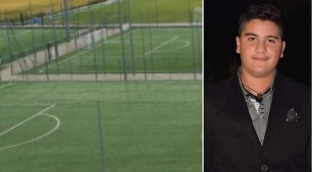 Matteo, calciatore 15enne, muore sotto gli occhi della madre durante l'allenamento