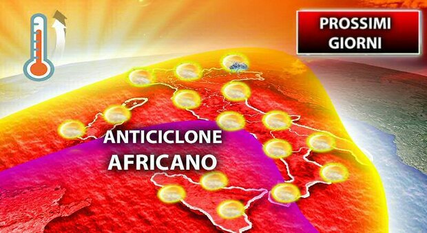 Meteo, torna il caldo africano: l'anticiclone umido direttamente dal deserto del Sahara
