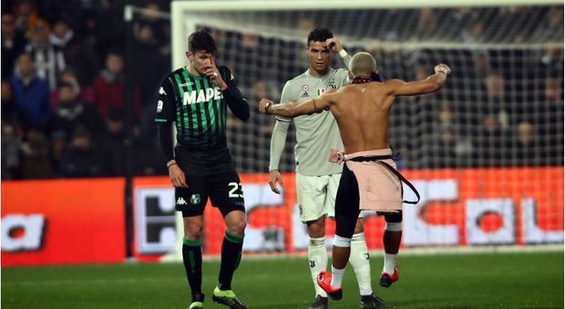 Daspo all'invasore tifoso di Cristiano Ronaldo