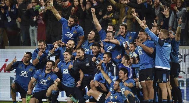 Rugby, storico trionfo dell'Italia, Sudafrica al tappeto 20-18 a Firenze. E' la più grande vittoria di sempre degli azzurri