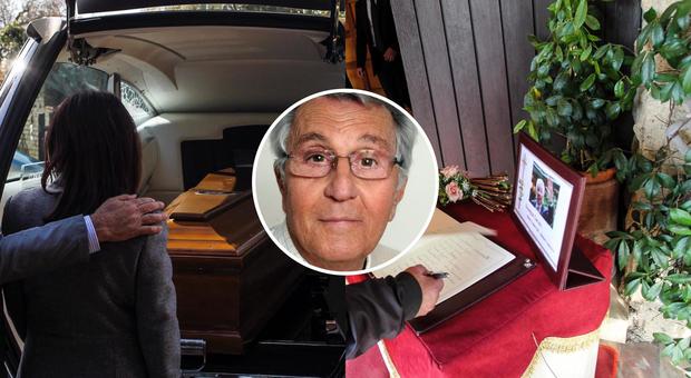 Pino Caruso, l'ultimo saluto: parenti e amici ai funerali per salutare l'attore e comico