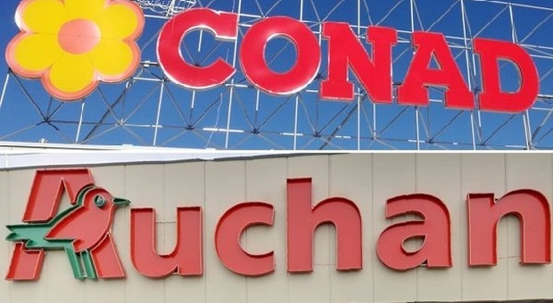 Conad rileva i supermercati e negozi Auchan in Italia