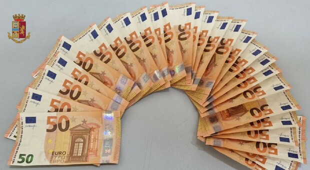 Sequestrati 1.350 euro in banconote false