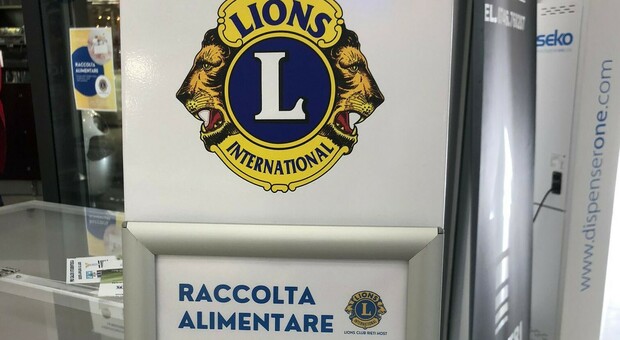 Il Lions Club Rieti Host organizza una raccolta alimentare al centro commerciale l'Aliante