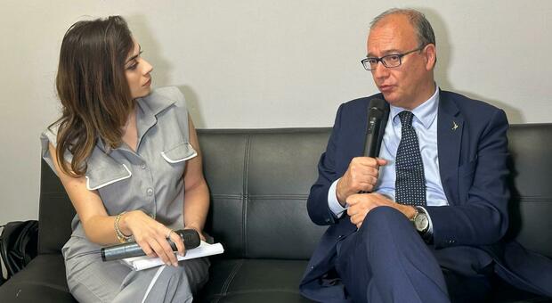 Il ministro Valditara intervistato da Diletta Acanfora