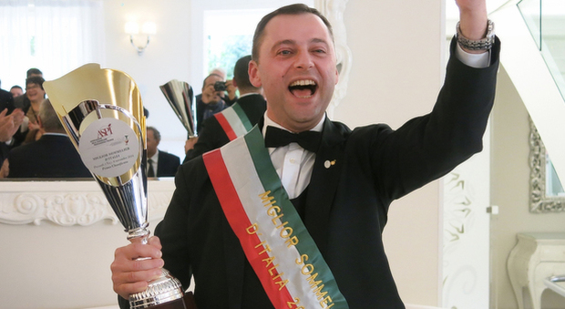 Kostantinos Stavroulakis "Miglior Sommelier d'Italia"