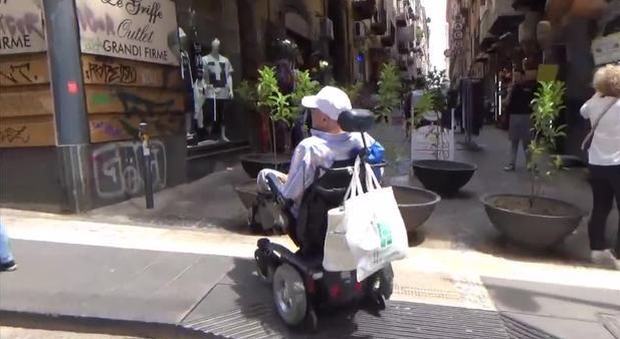 Napoli - Una città ad ostacoli per i disabili