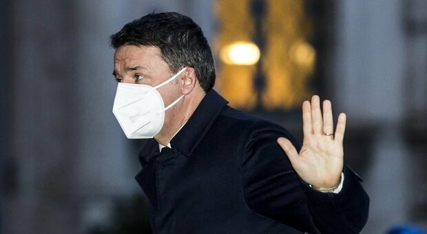immagine Matteo Renzi al Quirinale per le consultazioni