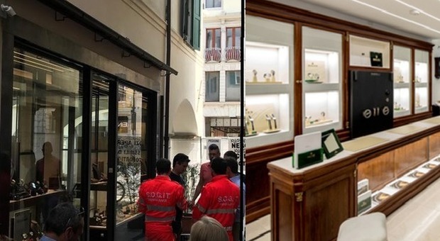 Udine, rapina in gioielleria e sparatoria in pieno centro: banditi arrestati