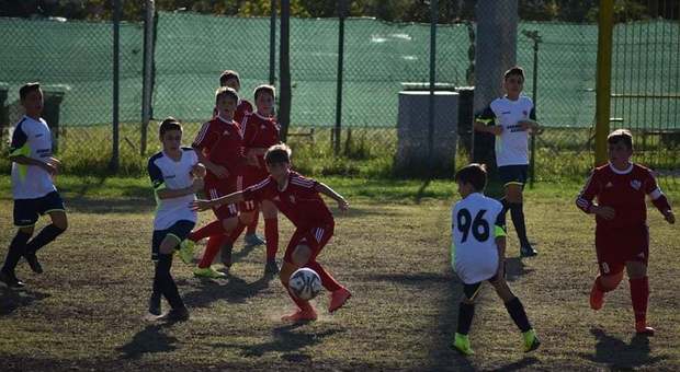 Un momento del match dell'U14 dello Sporting Rieti (Foto pagina Facebook Sporting)