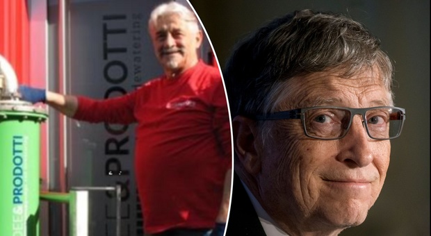 Vincenzo, da operaio a piccolo imprenditore, riceve un milione di dollari da Bill Gates per una buona causa