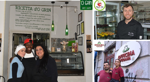 'O Grin, Vegan Art e Officina Vegana, tre attività ristorative nel centro storico di Napoli (foto a cura di Aurora Alliegro)