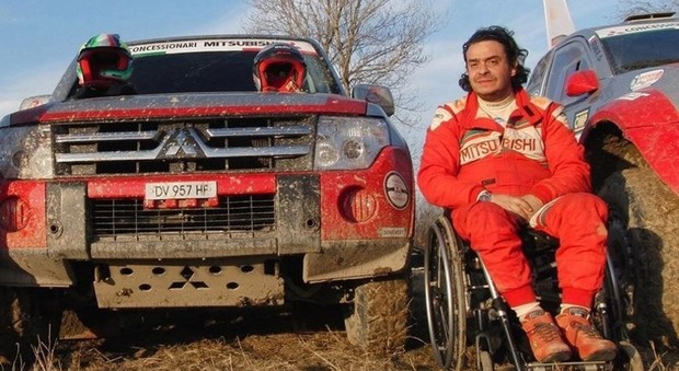 Tassi sarà il primo pilota disabile italiano alla Dakar